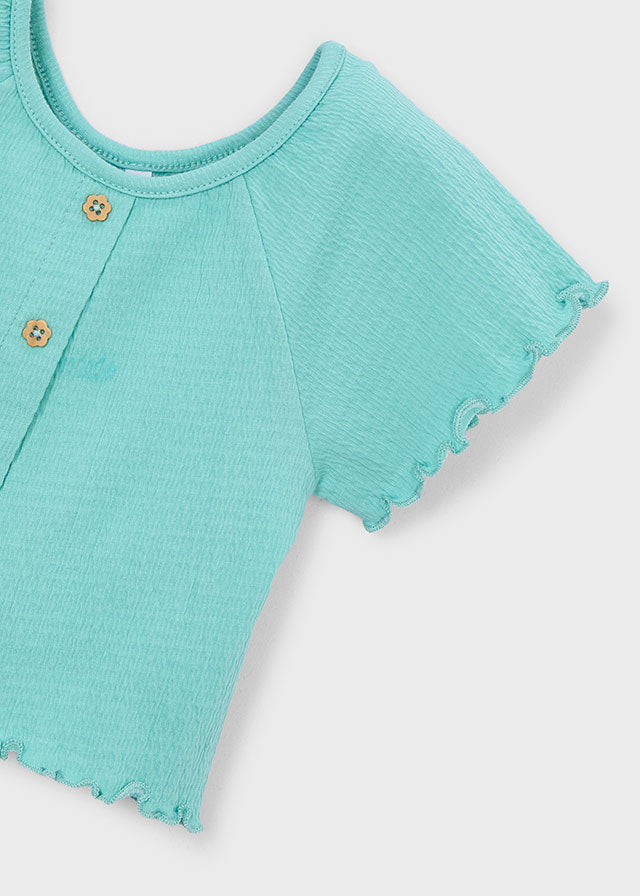 Blusa con bottoni bambina Mayoral