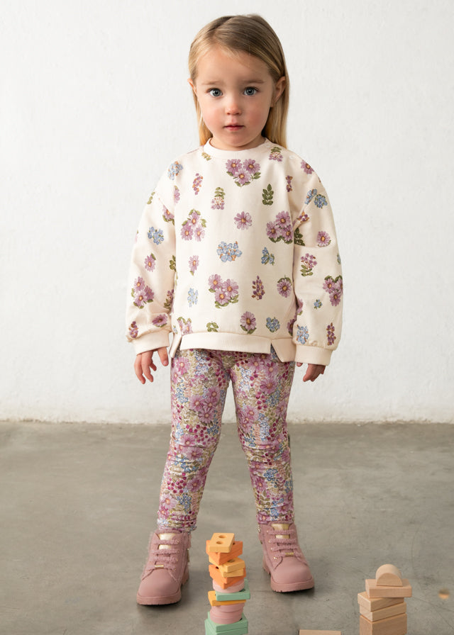 Pantacollant floreale girl Mayoral