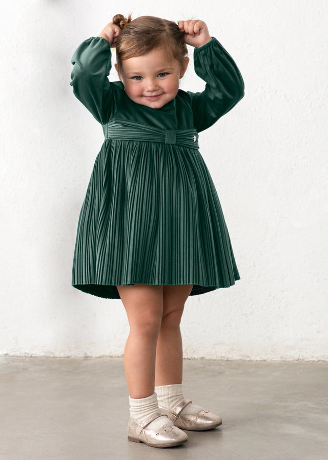 Vestito velluto baby girl Mayoral
