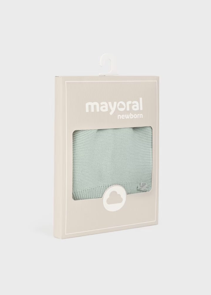 Sustainable cotton tricot hat for newborns