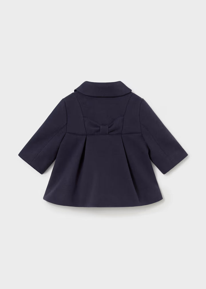 Cappotto con balze e bottoni neonata Mayoral
