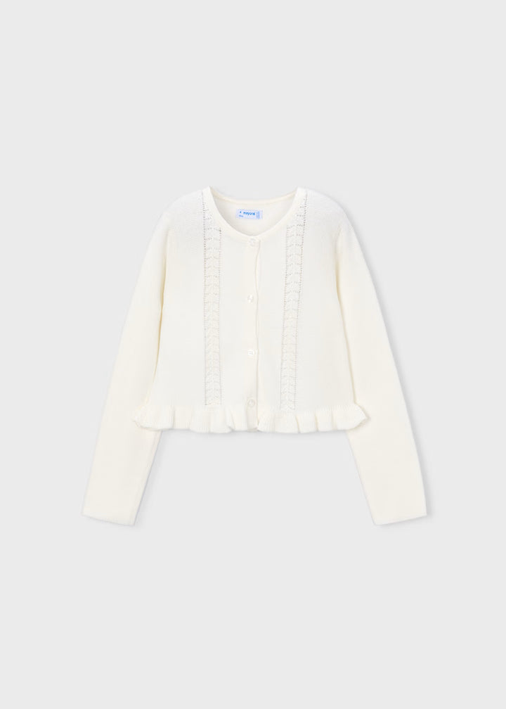 Cardigan tricot bambina Mayoral