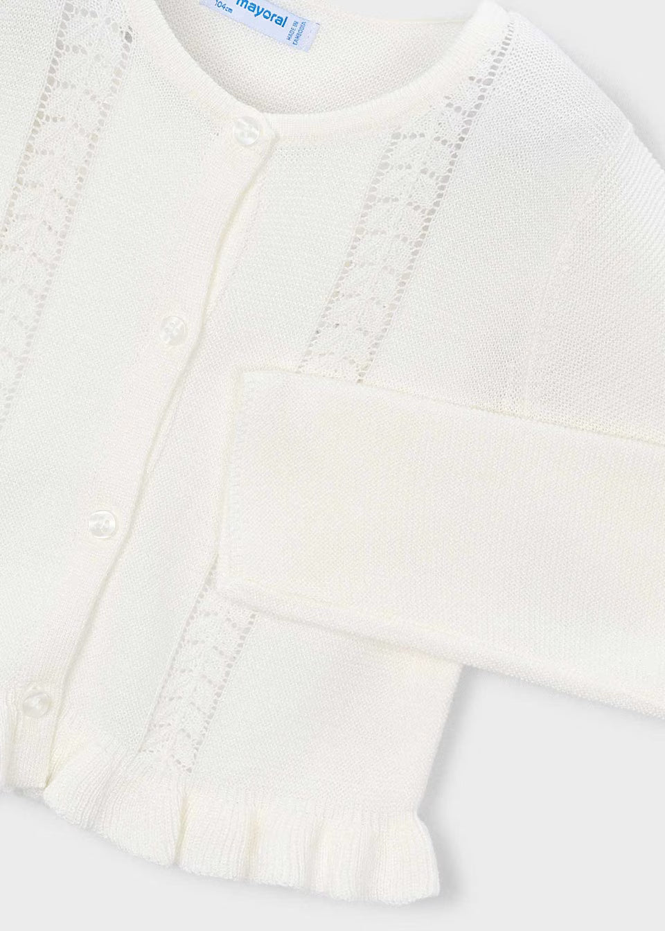 Cardigan tricot bambina Mayoral