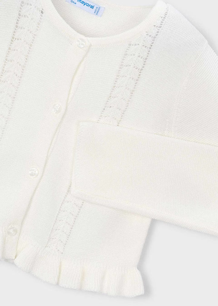 Cardigan tricot bambina Mayoral