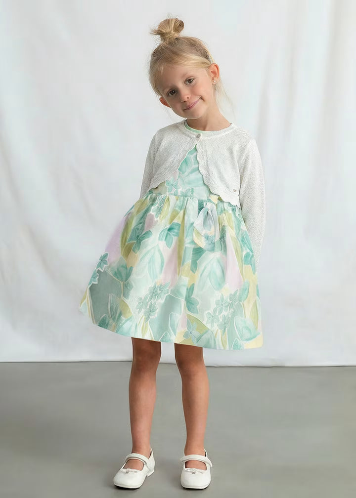 Cardigan tricot bambina cerimonia Mayoral