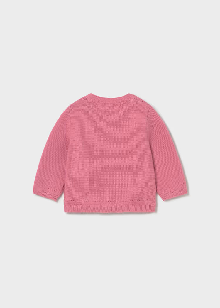 Cardigan in filo neonata mayoral