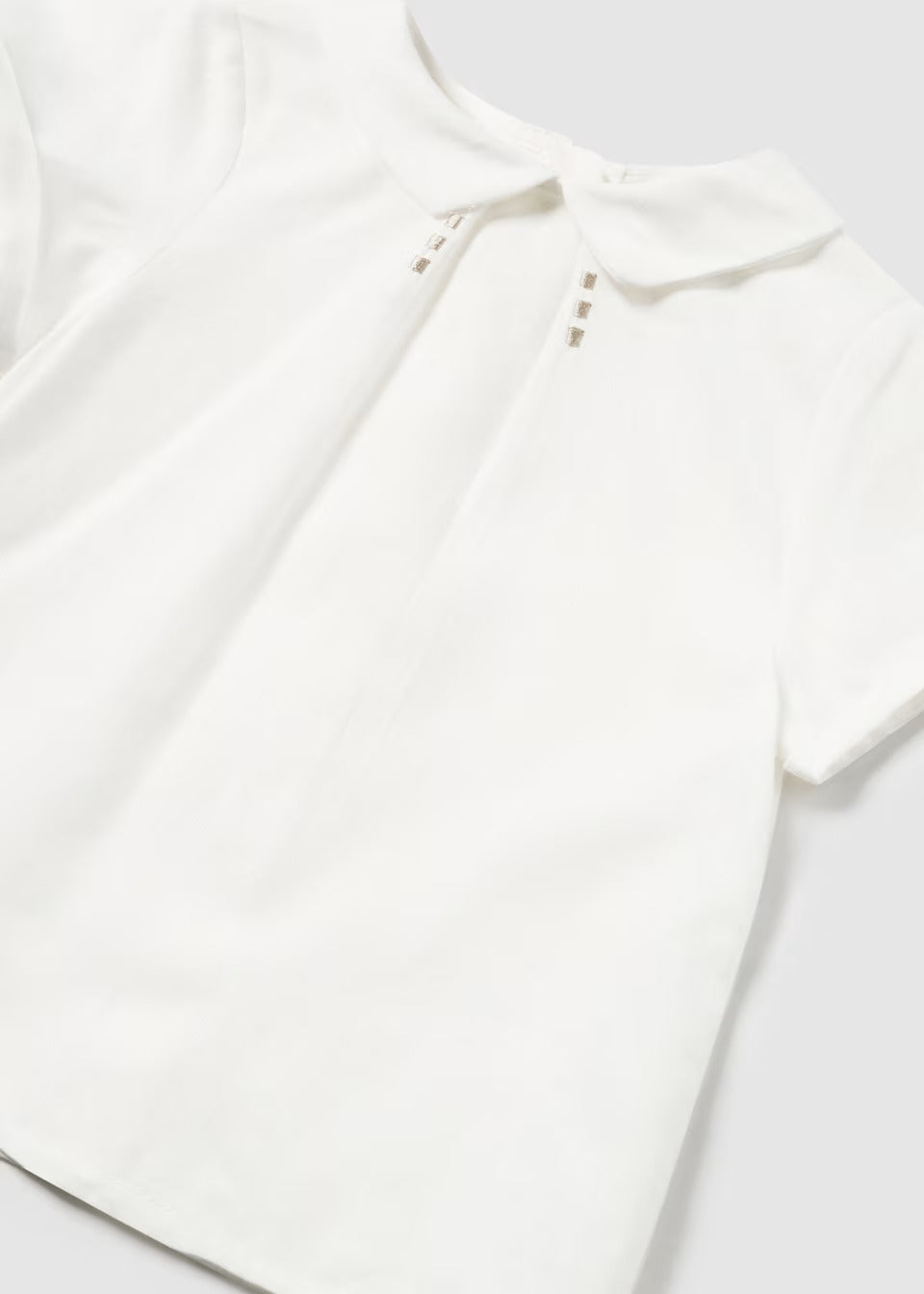 2-piece linen ceremony suit for newborns