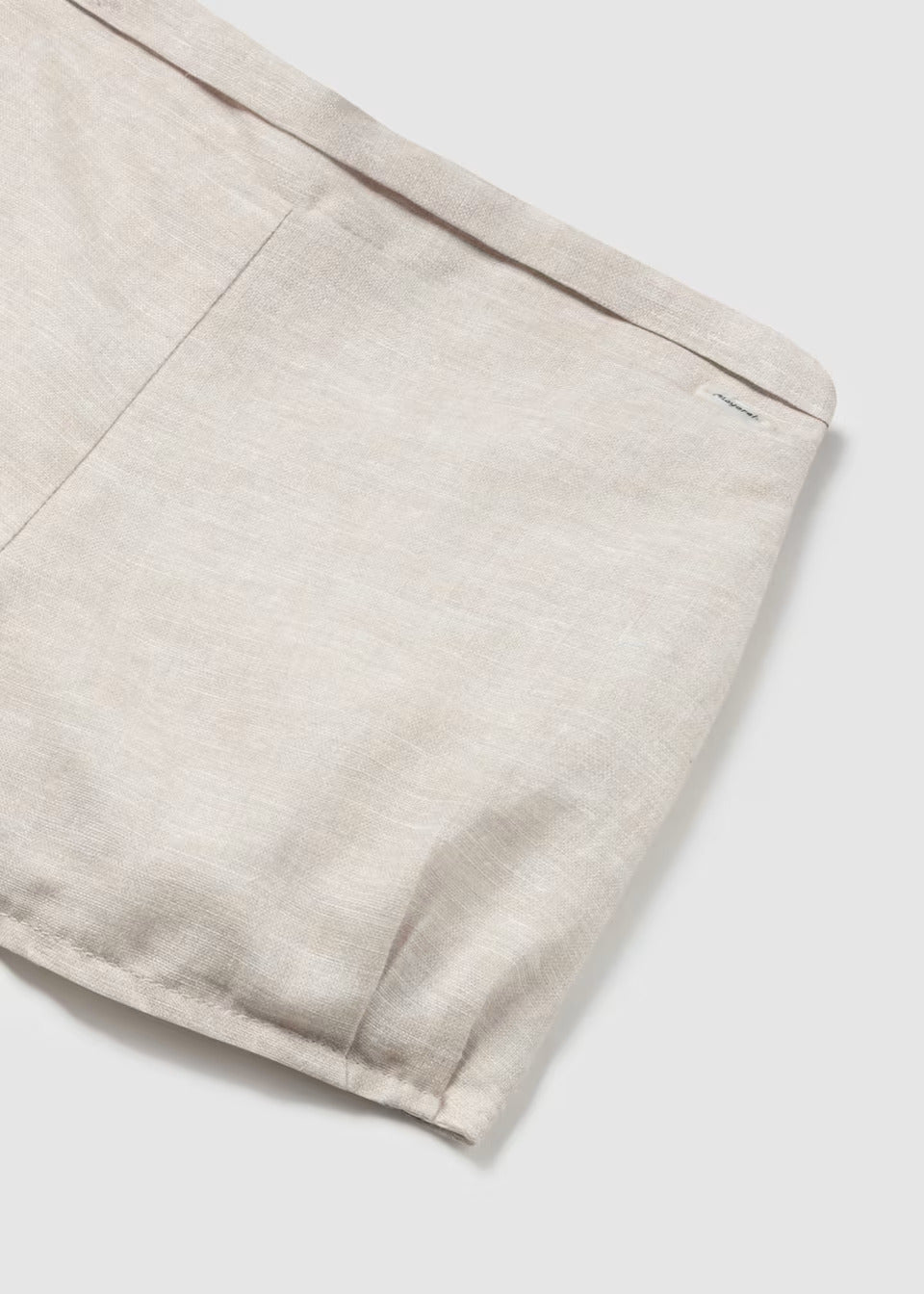 2-piece linen ceremony suit for newborns