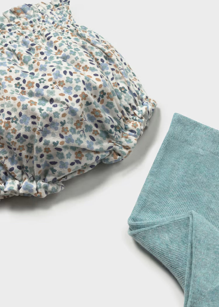 Completo con culotte e calzamaglia neonata Mayoral