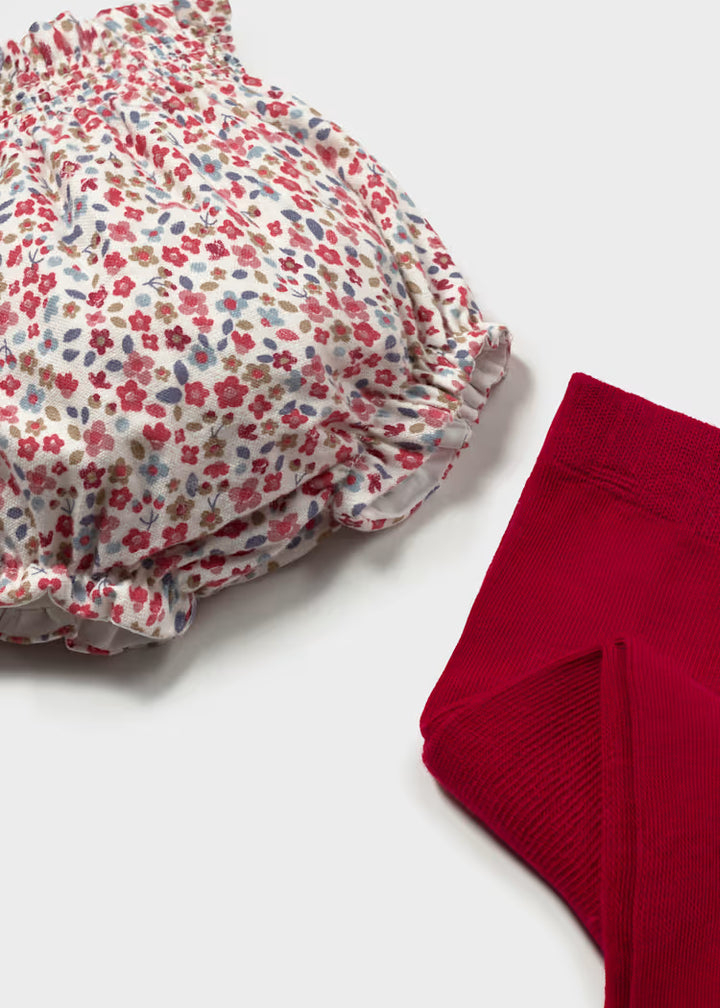 Completo con culotte e calzamaglia neonata Mayoral