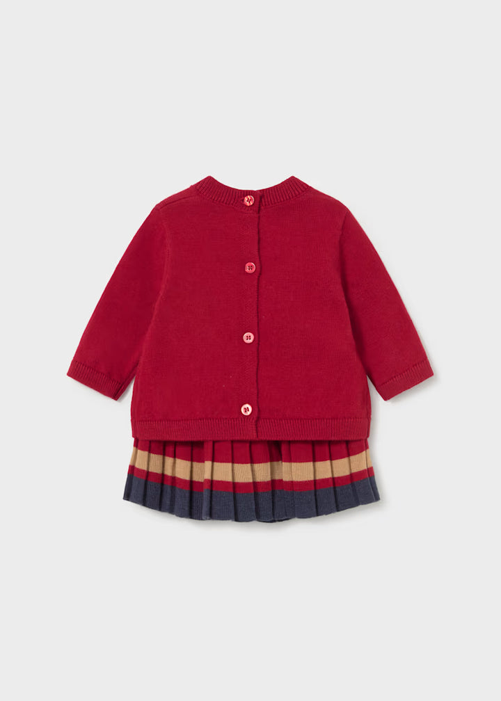 Completo maglione e gonna tricot neonata Mayoral