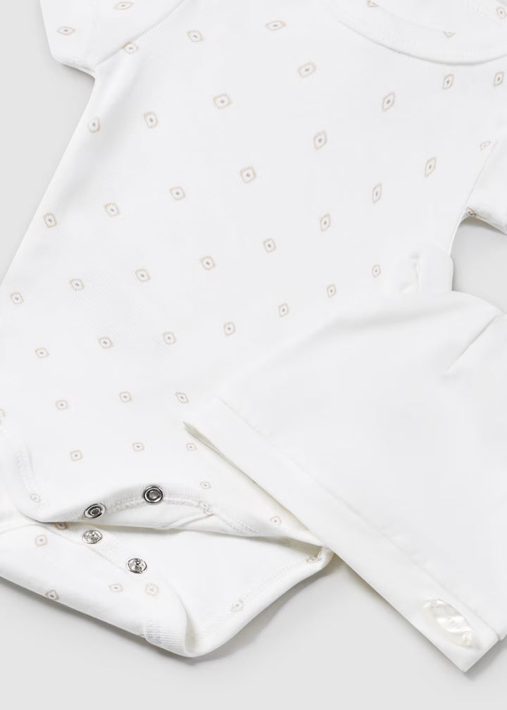 3-piece cotton baby romper set