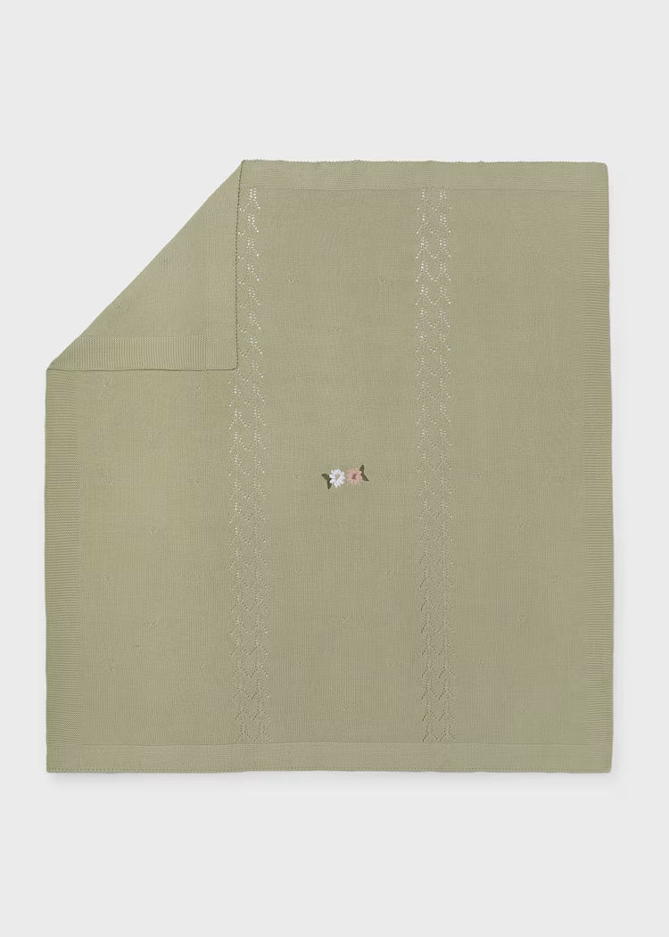 Coperta in tricot neonata Mayoral