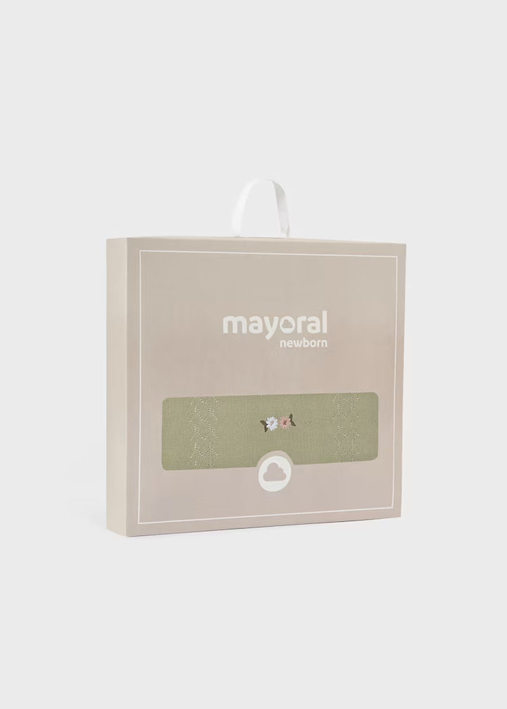 Coperta in tricot neonata Mayoral
