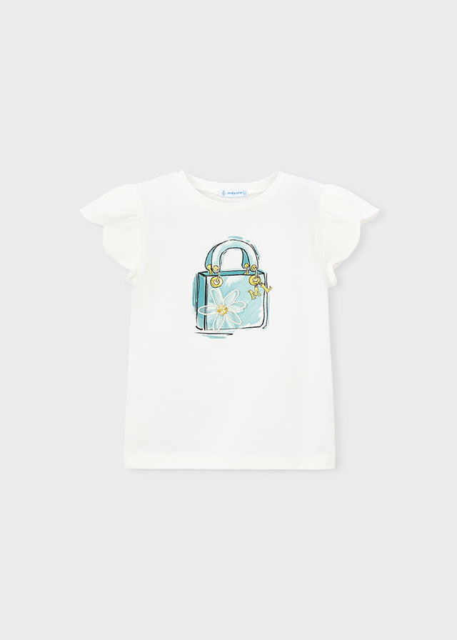 Maglia con manica sbuffo bambina Mayoral