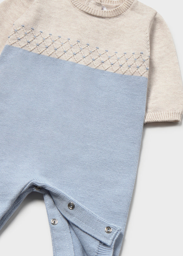 Tutina intera in tricot neonato Mayoral