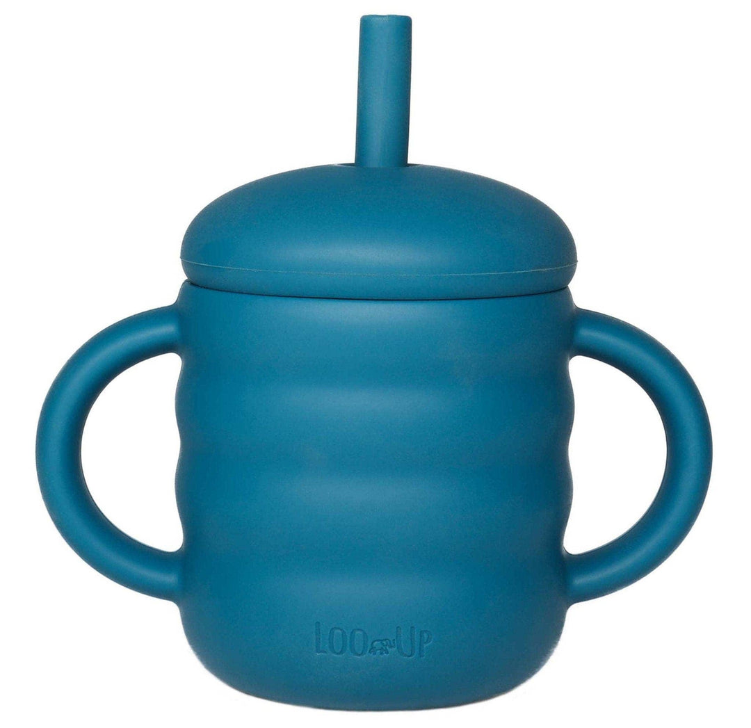 Bicchiere con cannuccia per bambini Loo.up