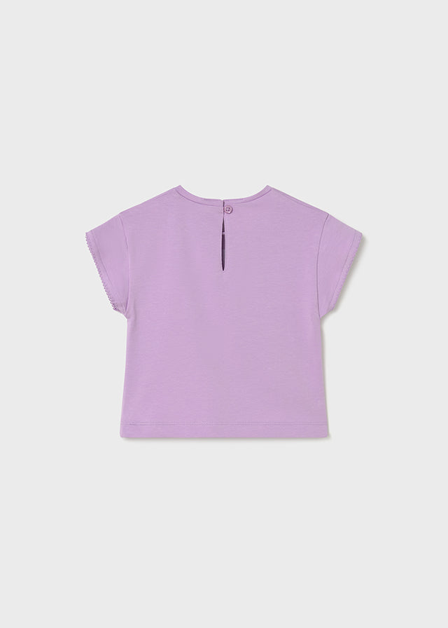 T-shirt con stampa ape baby girl Mayoral