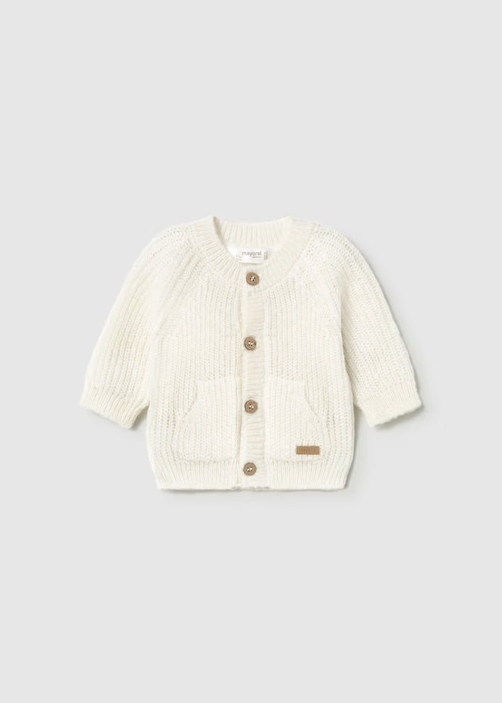 Cardigan aperto neonato Mayoral