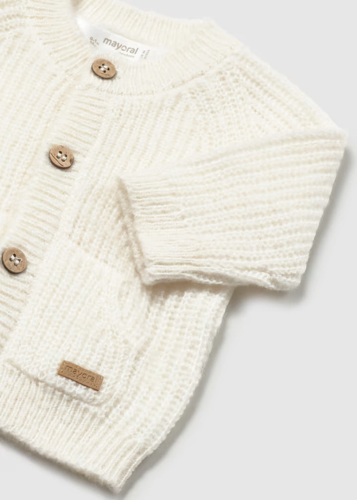 Cardigan aperto neonato Mayoral