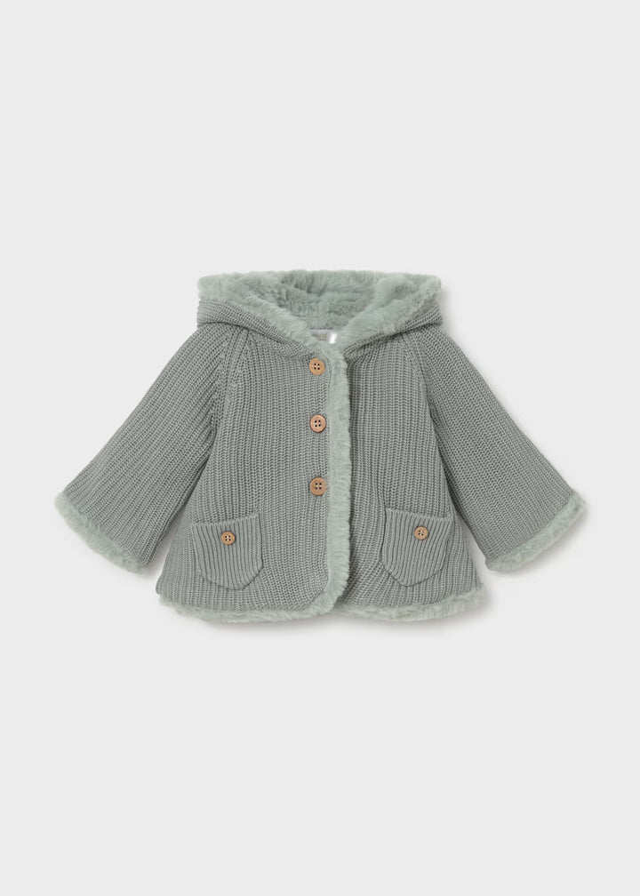 Cardigan pompon neonata Mayoral