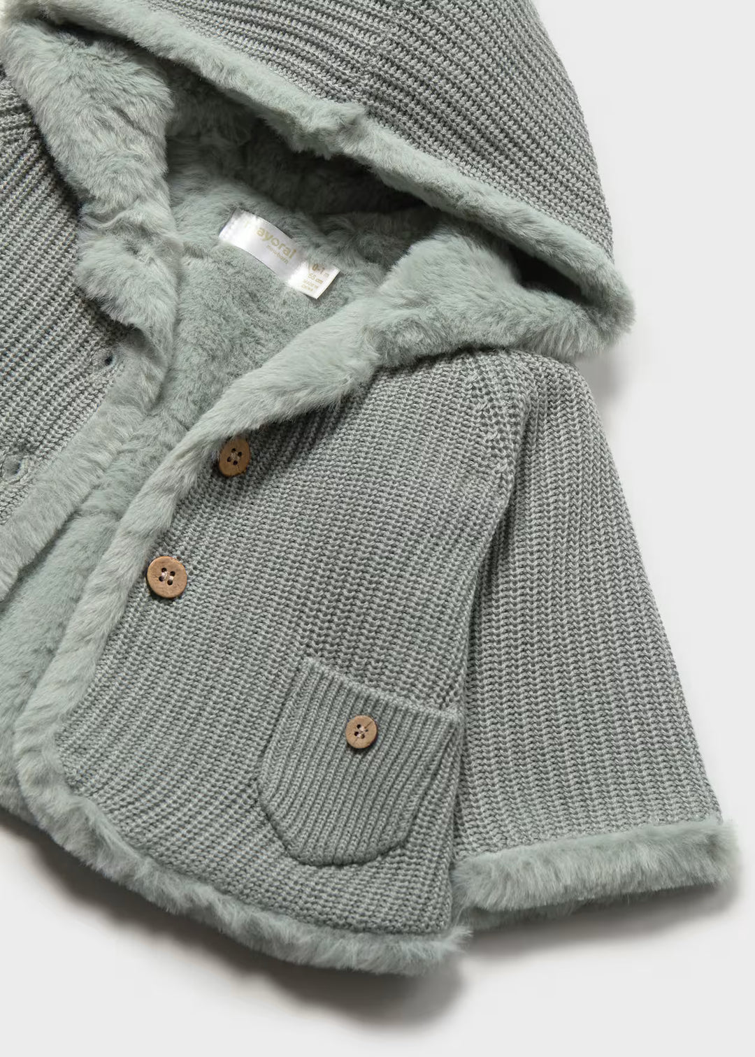 Cardigan pompon neonata Mayoral