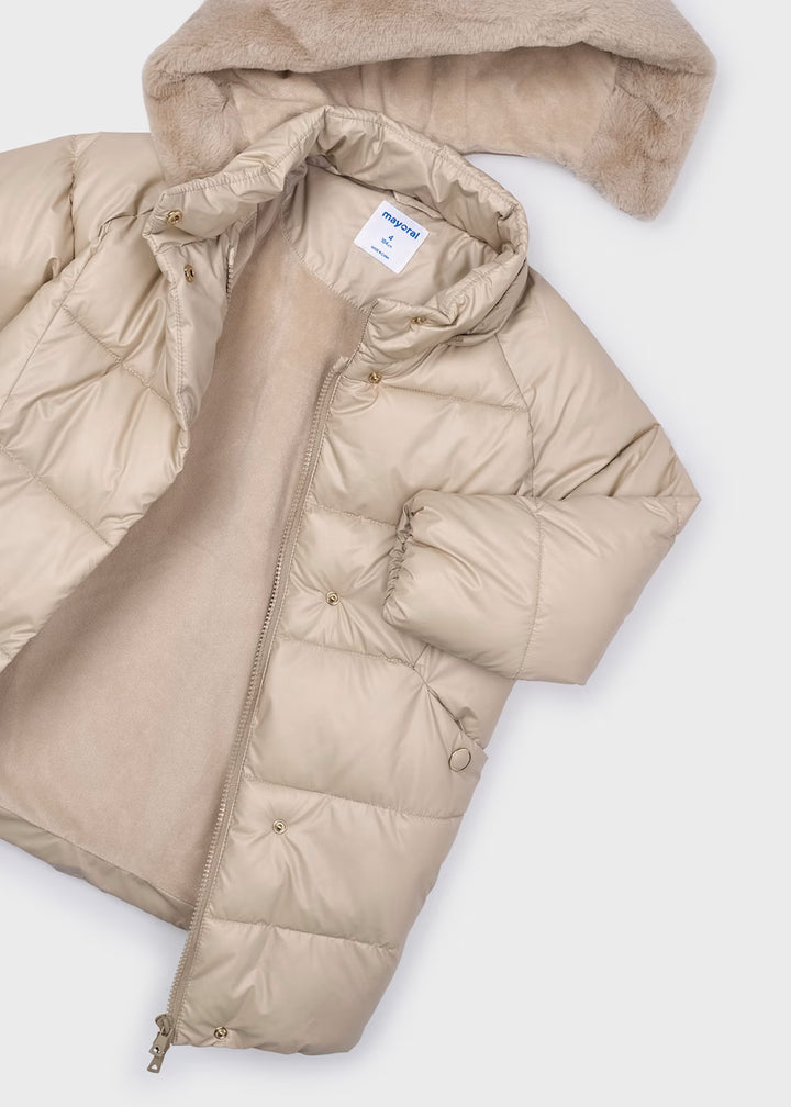 Giaccone lungo bambina Mayoral