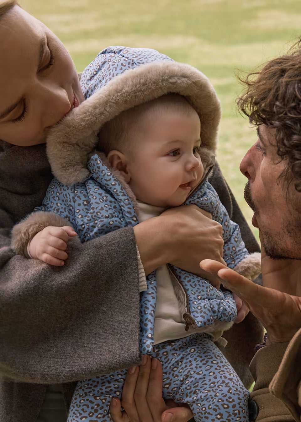 Giaccone reversibile neonata Mayoral