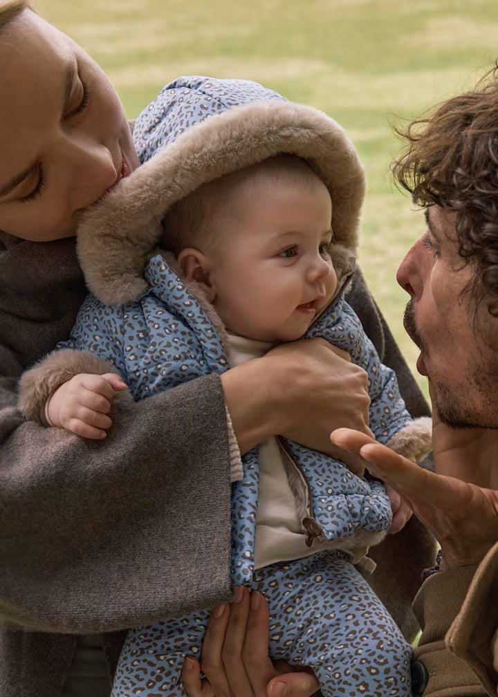 Giaccone reversibile neonata Mayoral