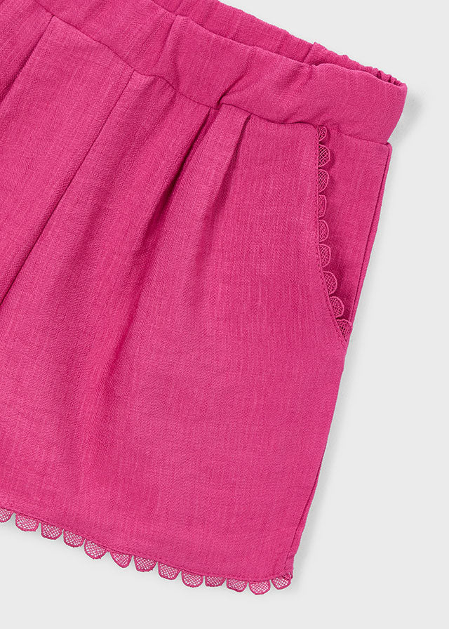 Short con pieghe bambina Mayoral