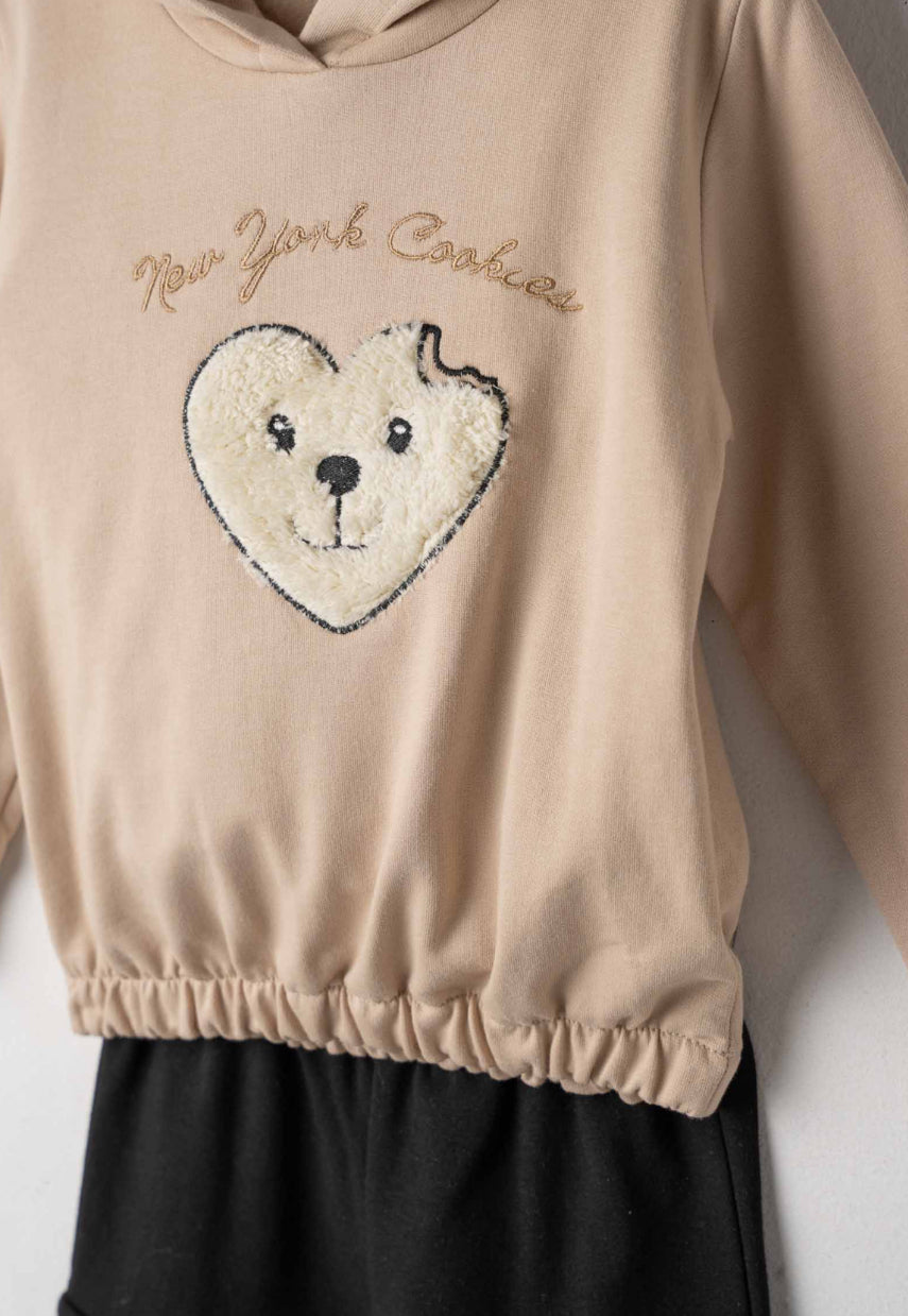 Tuta con cappuccio bambina Ebita