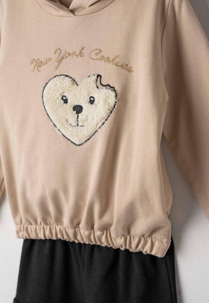Tuta con cappuccio bambina Ebita