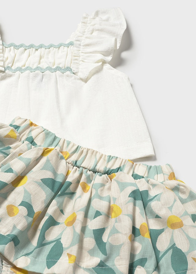 Completo con culotte baby girl Mayoral