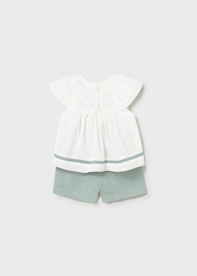 Completo blusa due pezzi baby girl  Mayoral
