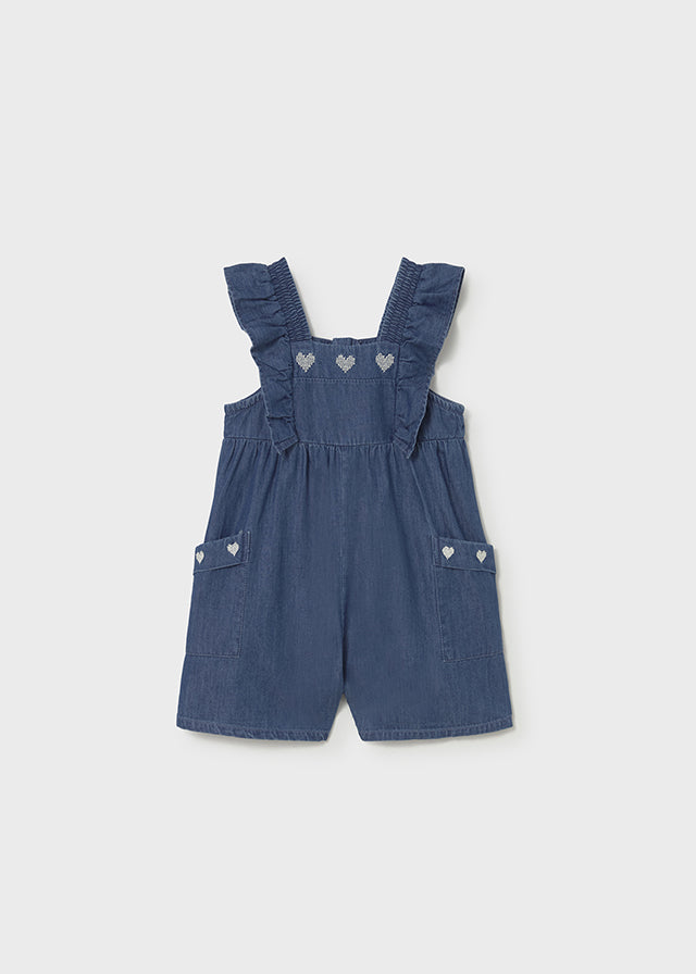 Tutina in denim baby girl Mayoral