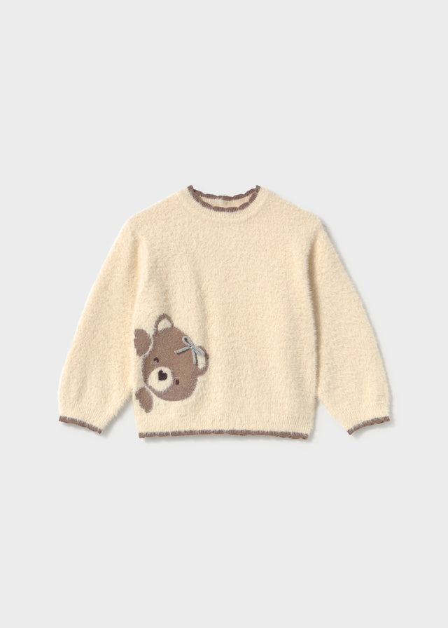 Maglione con orsetto girl Mayoral