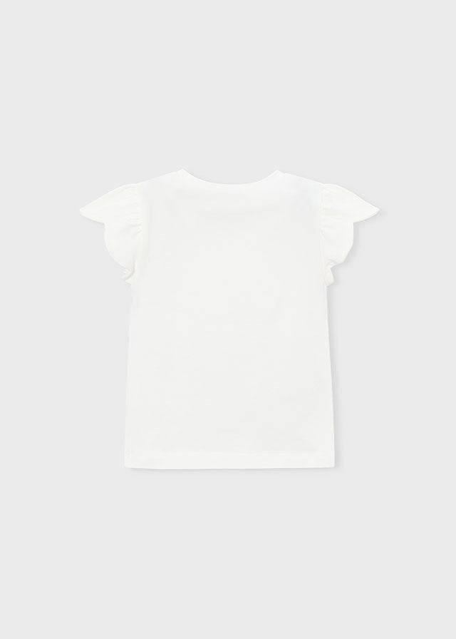 Maglia con manica sbuffo bambina Mayoral