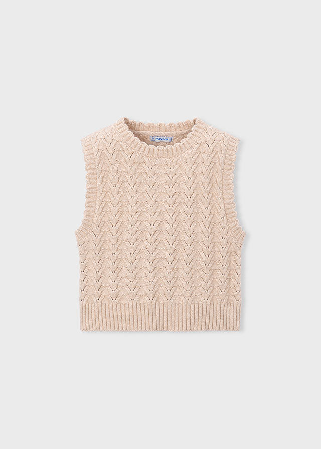 Gilet tricot bambina Mayoral