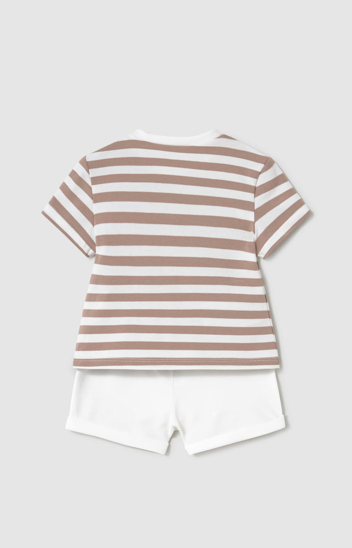 Completo maglietta e pantaloncino neonato Mayoral