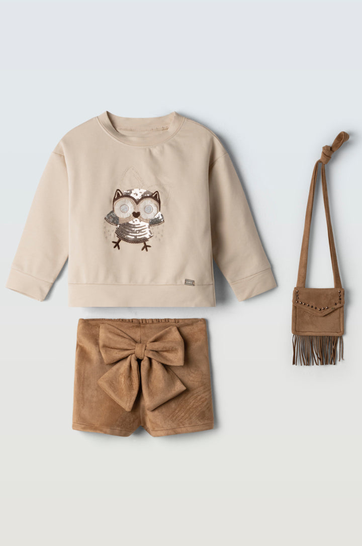 Completo 3 pezzi bambina Ebita