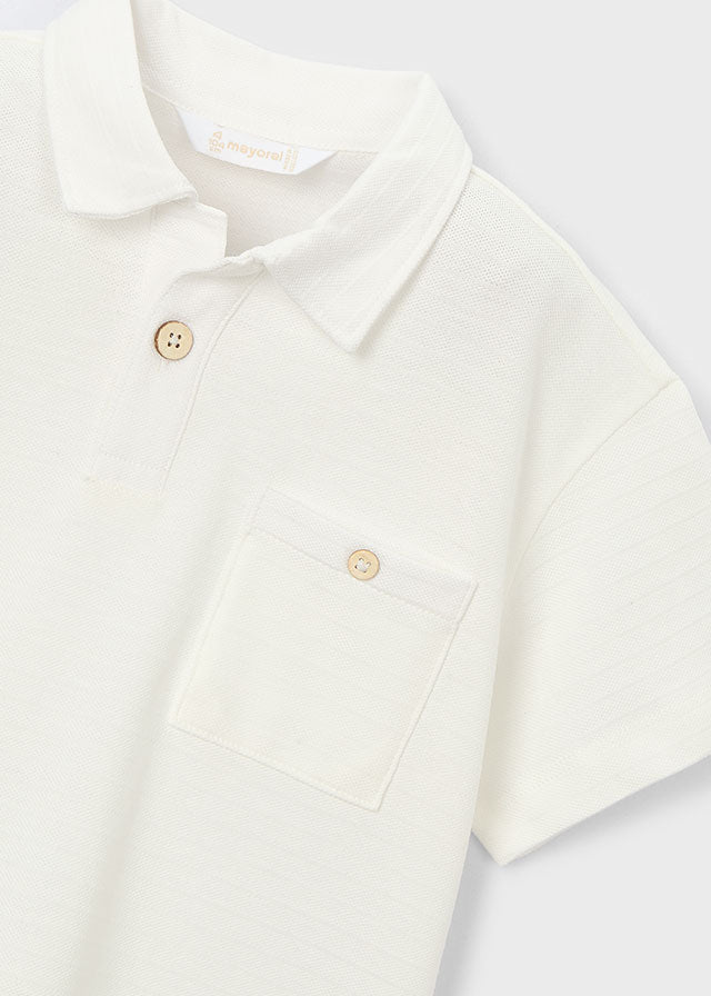 Polo in cotone bambino Mayoral