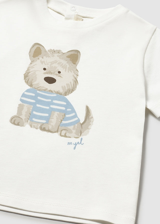 T-shirt cagnolino baby boy Mayoral