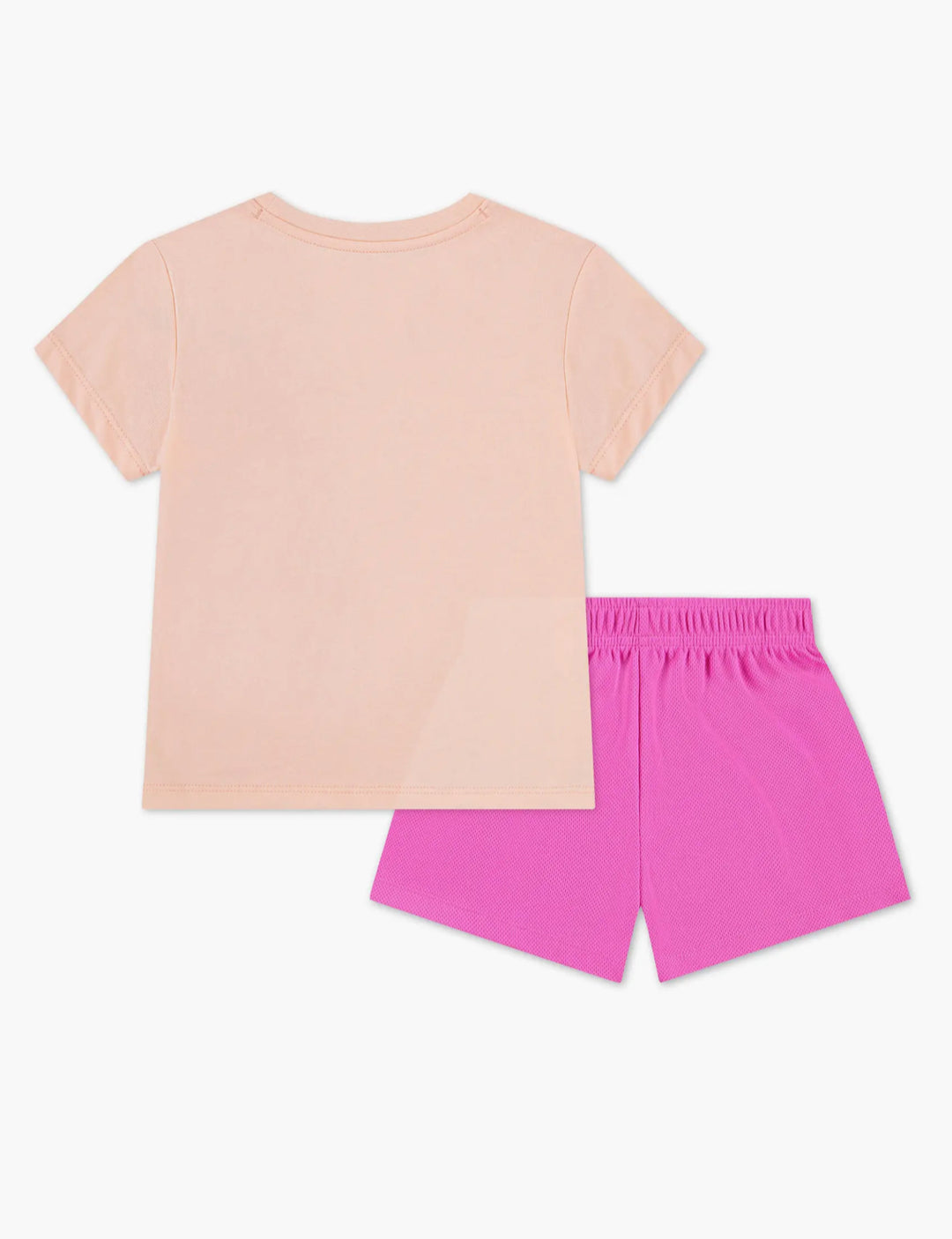 Completo maglietta a maniche corte con grafica e pantaloncino baby femmina