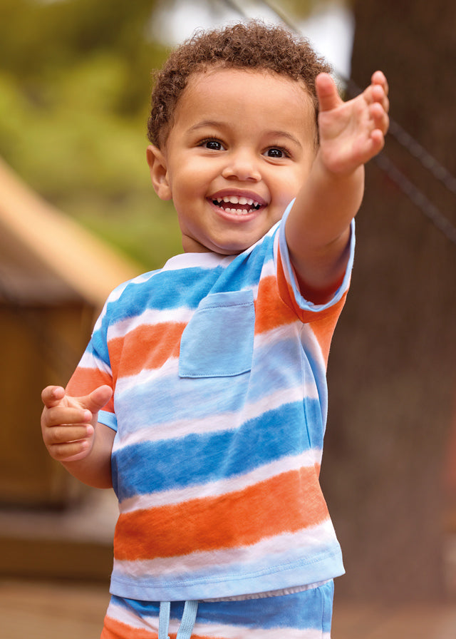 T-shirt stampa colorata baby boy Mayoral
