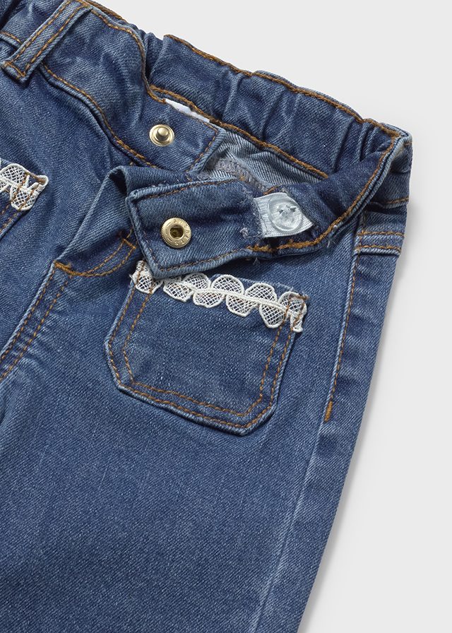 Jeans con ricamo baby girl Mayoral