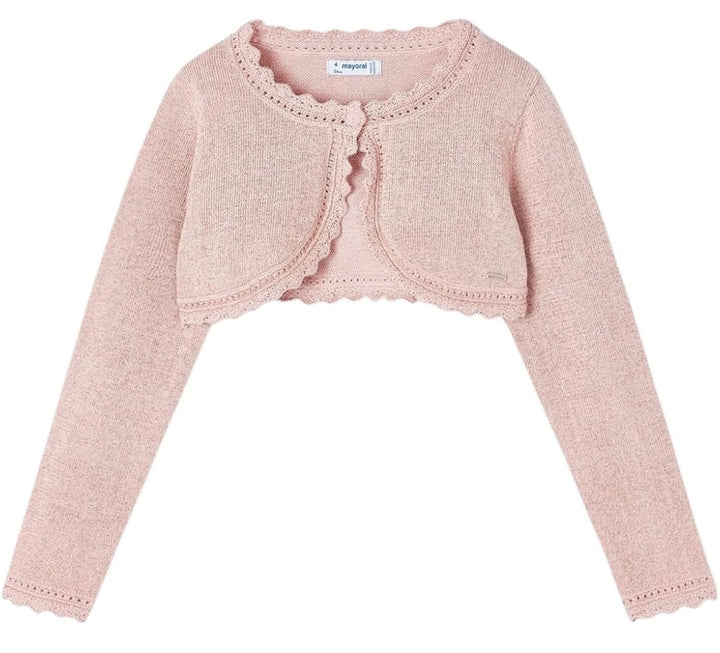 Cardigan corto bambina Mayoral