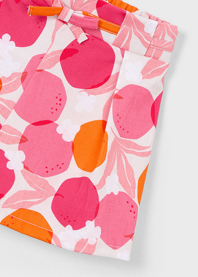 Gonna pantalone a fantasia bambina Mayoral