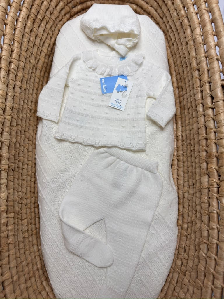 Scialle con balza e fiocco di seta unisex Mac Illusion