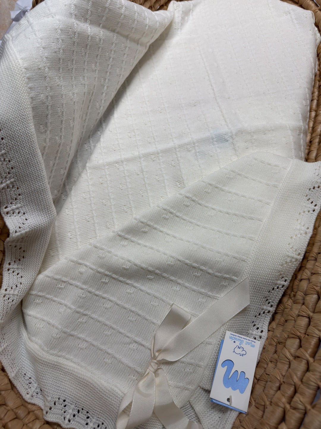 Scialle con balza e fiocco di seta unisex Mac Illusion