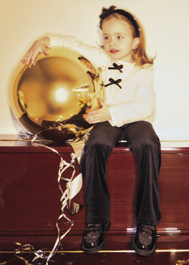 Completo 3 pezzi con leggings bambina Mayoral